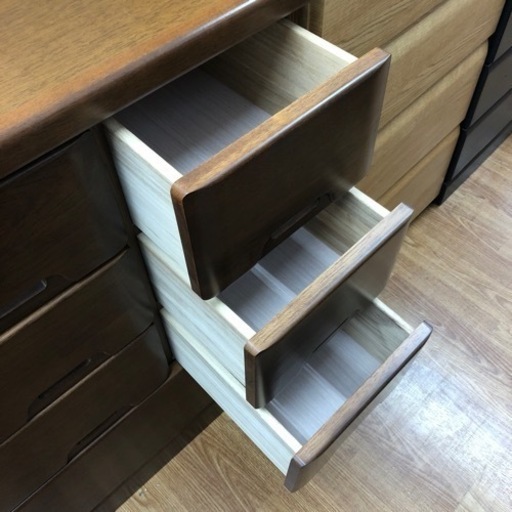 ローチェスト 大川家具 4段