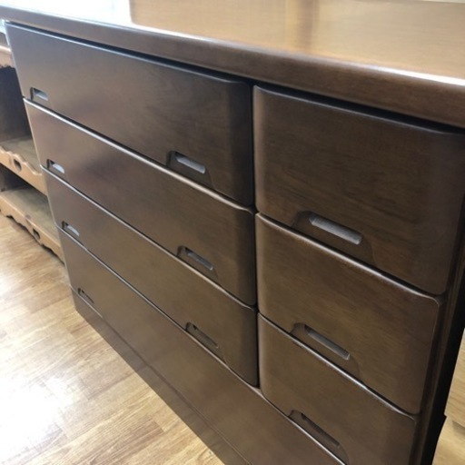ローチェスト 大川家具 4段