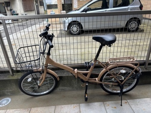 【お話し合い中】自転車 ベージュ 美野島
