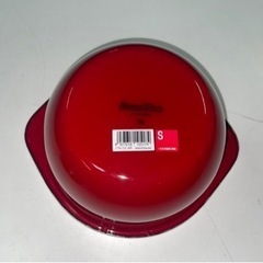 (B) 未使用？ 富士ホーロー　琺瑯製鍋　ハニーウェア　コットンシリーズ　CTN-15C.W R 15㎝ココット　1.2L  IH 赤 レッド ③の画像