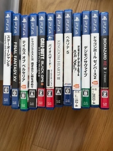ps4ソフト　まとめ売り
