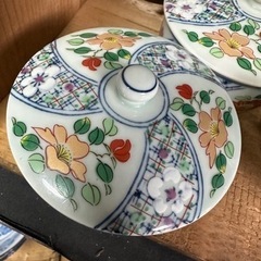 有田焼　西峰作　急須と湯のみのセットの画像
