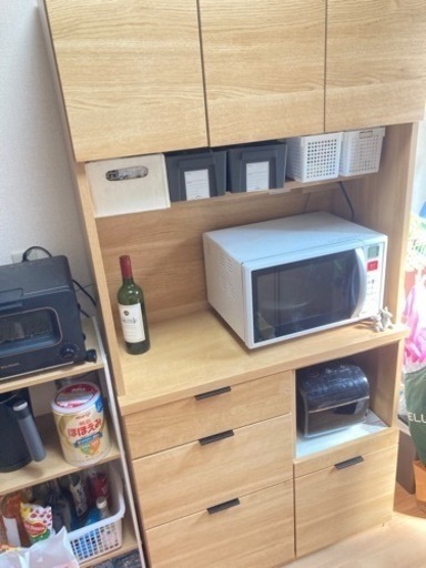 食器棚、3年使いましたが綺麗です