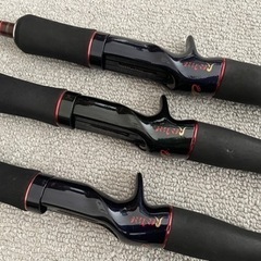 釣竿3本セットの画像