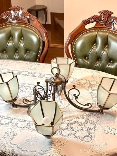 ★シャンデリア4灯アンティーク★