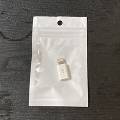 【送料無料・在庫限り】Lightning←MicroUSB変換ア...