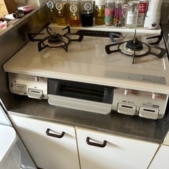  リンナイ ガステーブル 幅約60cm 片面焼グリル プッシュ点...