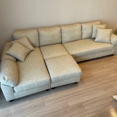 6人掛けソファ　大型ソファ　カウチソファ　L字ソファー