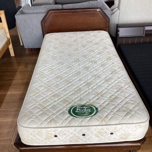 シングルベッド【町田市再生家具】240991