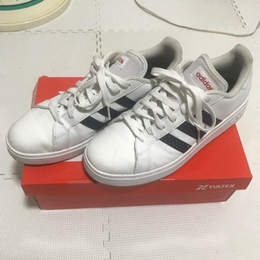アディダス ADIDAS GRANDCOURT BASE 2.0M HR0230 グランドコート ベース スニーカー ローカット 運動靴 ホワイト