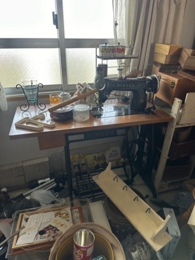 シンガーミシン　ミシン台