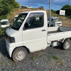 切り替え四駆　5MT　低走行　ミニキャブトラック　エアコン・パワステなしの画像
