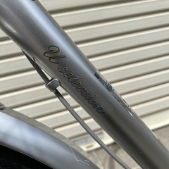 自転車 シルバー ママチャリ 
24インチ