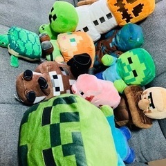 【まとめ売り】マイクラ　ぬいぐるみ11点