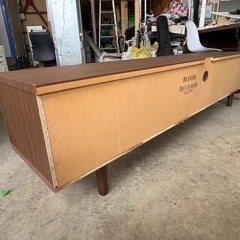 ニトリ製　テレビボード　テレビ台　ローボード　ＢＬＯＯＭ　１８０ＬＢ－ＭＢＲ　ブラウン　の画像