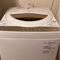TOSHIBA 生活家電洗濯機(5kg)