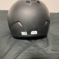 Lサイズ ジェットヘルメット マットブラック ZENITH  YAMAHAの画像