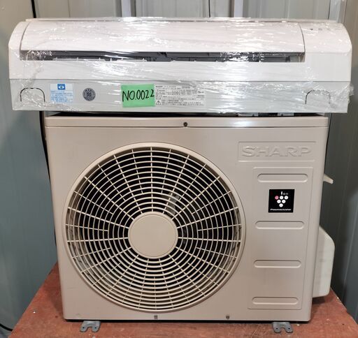 決定済ワ0022 SHARP2016年式2.2kw6畳適用38000円＠標準工事込み大阪市内・岩出市内価格