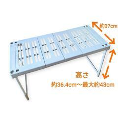 押入れ収納ラック 整理棚 収納棚 クローゼット収納 伸縮棚の画像