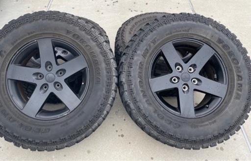 JKラングラー　ホイールタイヤ　285/70r17 マッドテレーン