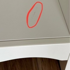 謝礼2000円お支払いします‼️  無料 IKEA オムツ替え台 オムツ台 チェンジングテーブル オムツ交換台 白 ホワイト 棚 おむつ台 おむつ交換台 本棚の画像