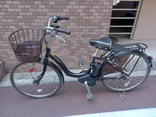 C842☆整備済み 中古電動自転車☆Panasonic ビビDX 【26インチ ライム