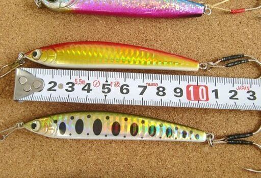 釣り ルアー 11個まとめて 42~13g ジグミノー等 フィッシング 札幌市北区屯田