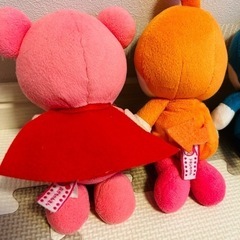 【明日9/22朝】アンパンマン　ファミリー　ぬいぐるみの画像