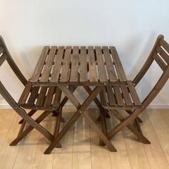 IKEA ガーデンファニチャーセット
