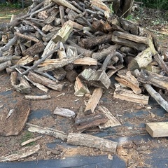 広葉樹薪、カシ、クヌギ、サクラ、キンモクセイ、梨の画像