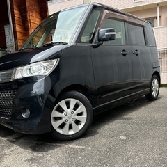 商談が成立しました🙆‍♂️広島　２３年式パレットSW 左側パワースライドドア　フルセグ　テレビ　DVD スマートキー　機関良好です🫡の画像