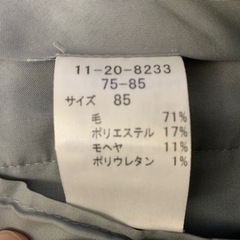 NEW YORKER 春夏パンツ  ネイビー色の画像