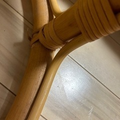 ニトリ　パパサンチェア　廃盤　ナチュラルの画像