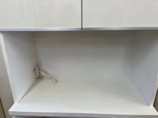 値下げしました。N689★浅川木工製★レンジボード★食器棚★幅885mm