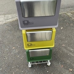 三段ゴミ箱