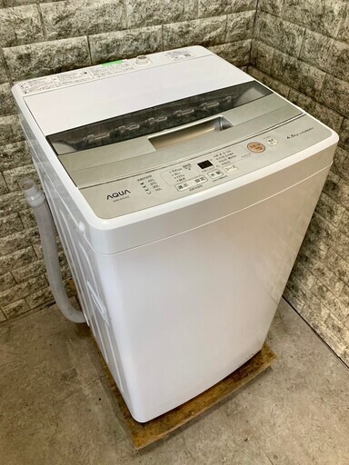 大阪送料無料★3か月保障付き★洗濯機★2020年★アクア★4.5kg★AQW-S45J★S-166