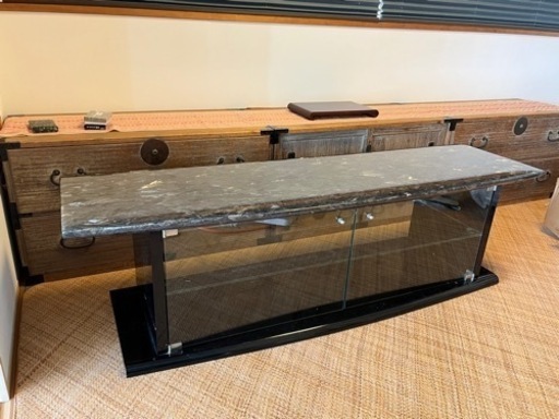 テレビボード　大理石天板サイズ