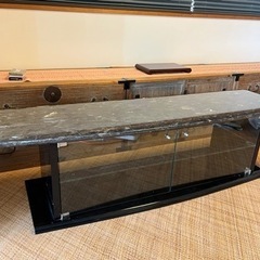 テレビボード　大理石天板サイズ