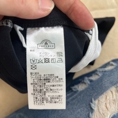 水着　黒　140 プール、夏、海に♪ セット割の画像