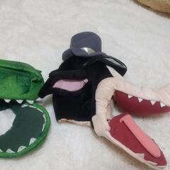 ディズニーランド 被り物 レックス トイストーリー ビッグバッドウルフ ぬいぐるみ プレゼント コスプレ ボードの画像