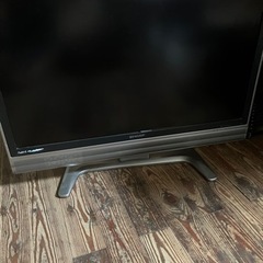 シャープ液晶テレビ　　　決まりました