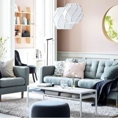 ☆廃盤レア☆IKEA 二ーボーダ NYBODA ローテーブルの画像