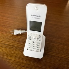 最終値下げ！パナソニック親子電話　VE-GZ20-W の画像