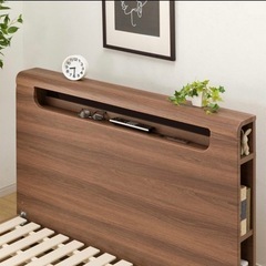 【急募】ニトリ セミダブル システムベッドフレームの画像