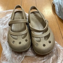 クロックスサンダル　9サイズ（15cmくらい？）の画像