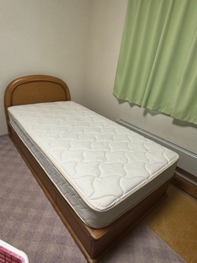 シングルベッド　決まりました。