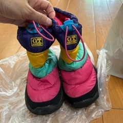 スノーブーツHAWKINS　19cmの画像