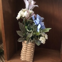 アートフラワー仏花の画像