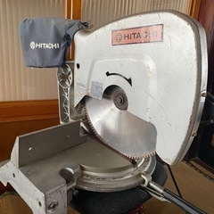 日立工機ブレーキ付 卓上丸のこ C15F 【中古美品】