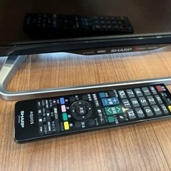 シャープ32型テレビの画像